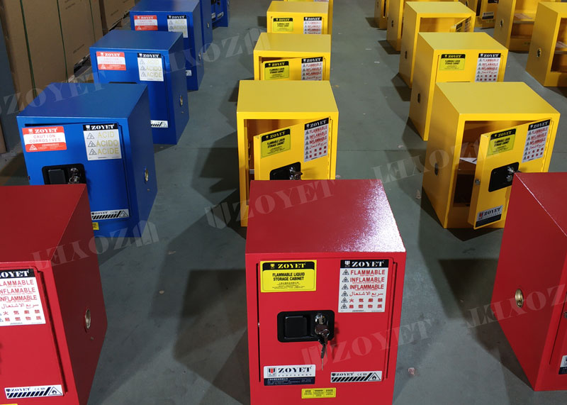 哪些化學原料需要放在防爆柜中？